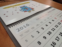 Изготовление календарей на 2024 год